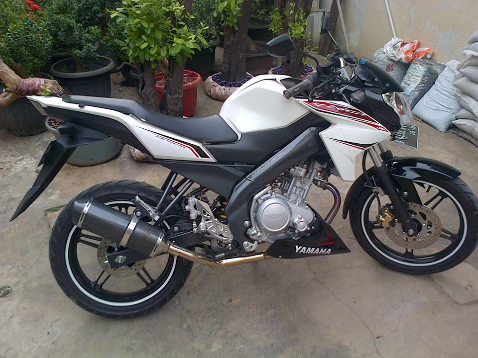 Welcome Home, New Vixion Lightning :D (modif+review stang 